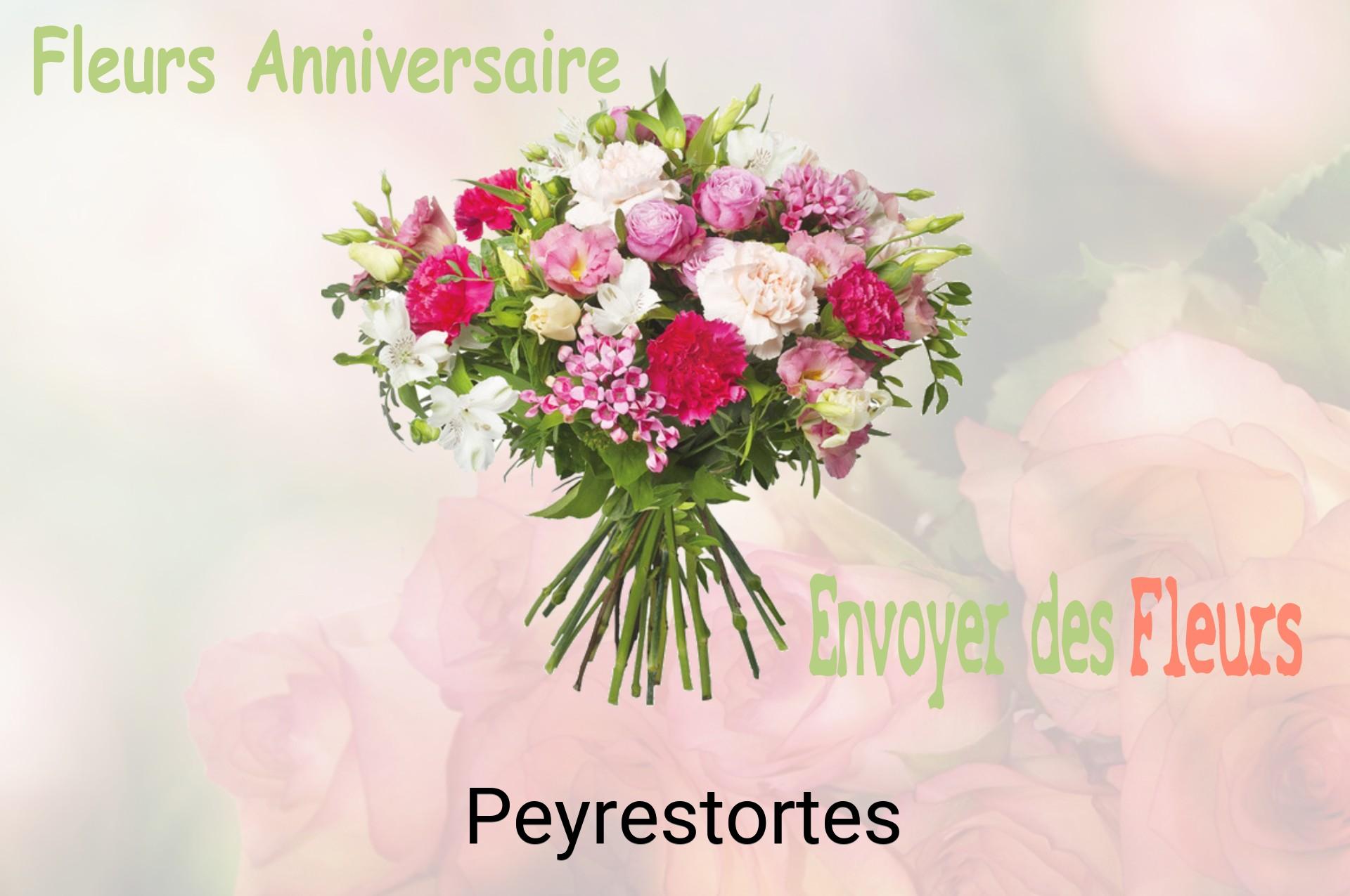 Bouquet de fleurs d’anniversaire livré à Peyrestortes